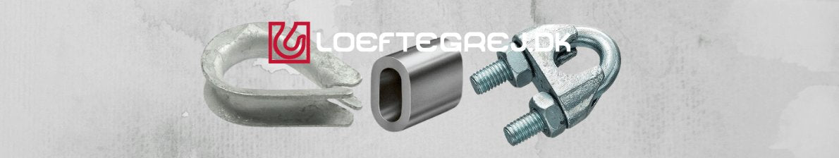 Wiretilbehør - loeftegrej.dk - alt i løftegrej