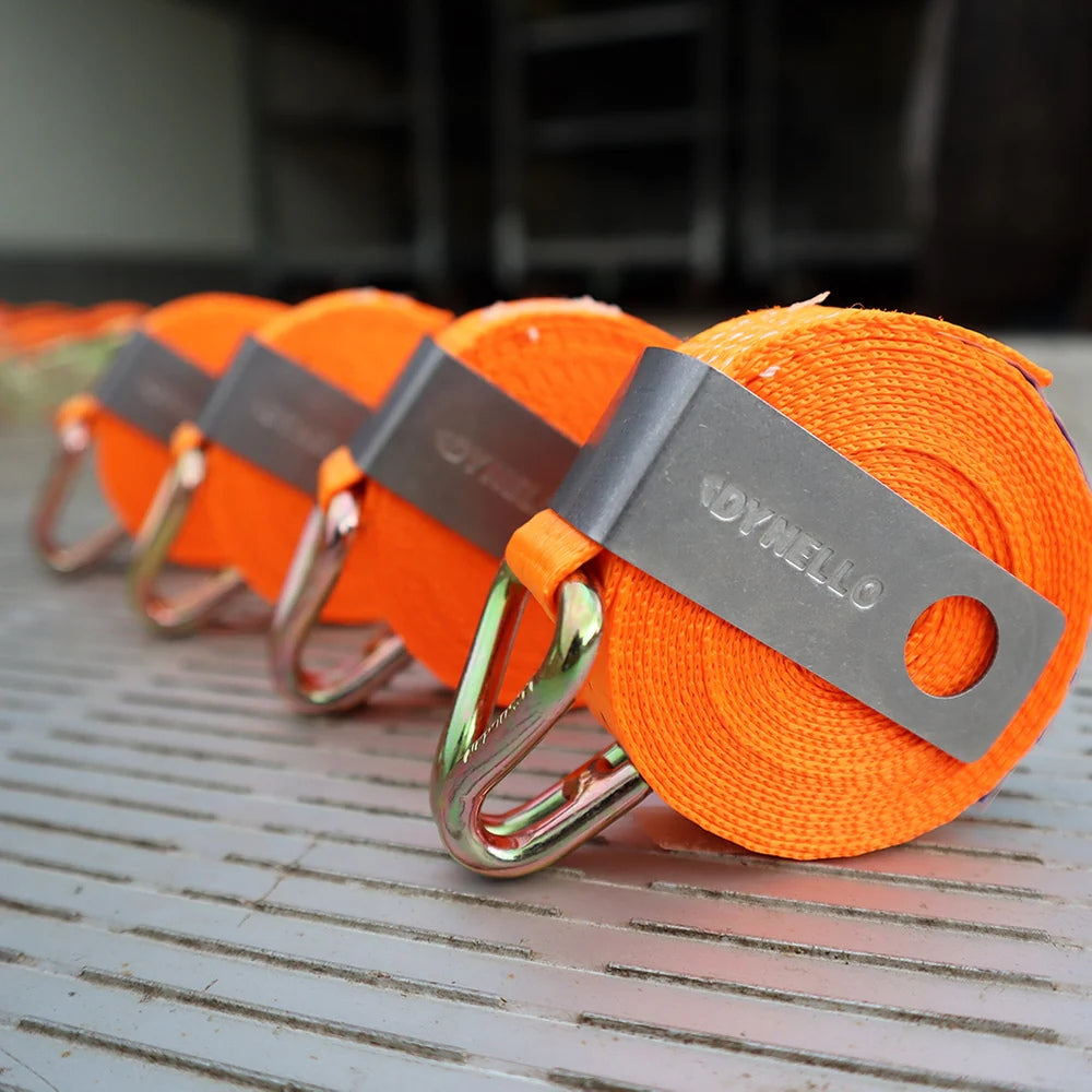 Dynello surringsbånd clip 25mm metal+opruller