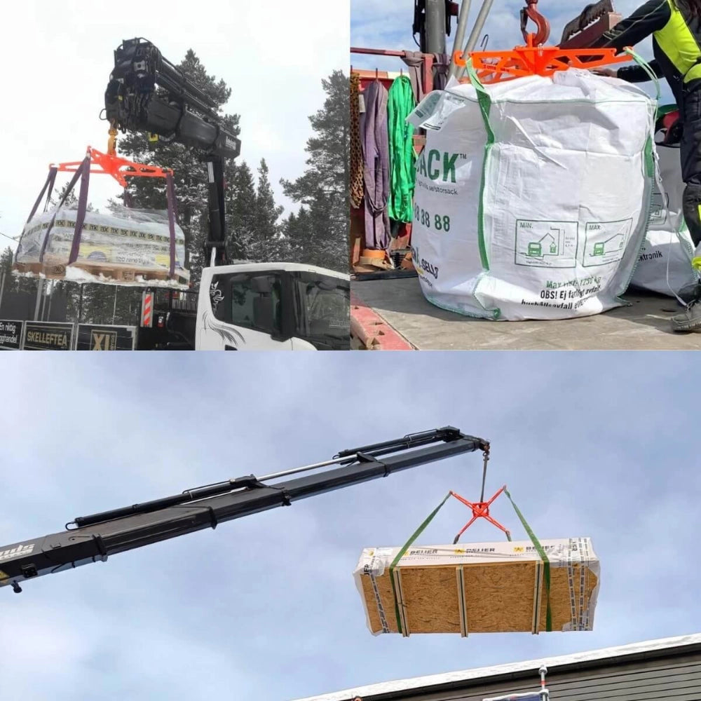 Bigbag Løfteåg type X-2500 CE- og WLL mærket