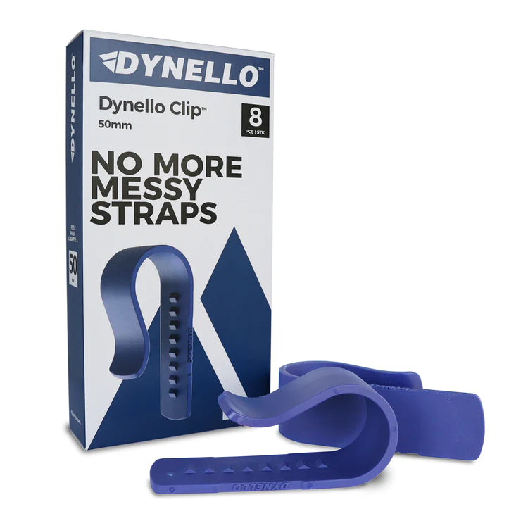 8 stk. Dynello One Clip – holder til oprullede surringsbånd