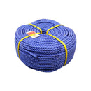PP Tov 3-slået 220m - 10mm, blå