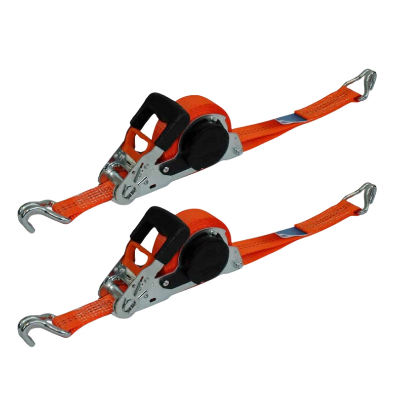 PAKKETILBUD: 2x Surring med automatisk oprul 2T (1000 daN) - 35mm/5m