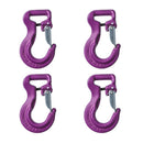4 x WeDoLifting Rundslingskrog, 1 ton, Violet, kl.10