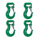 4 x WDL Rundslingskrog grøn - 2.00T
