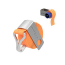 Dynello surringsbånd clip 25mm metal+opruller