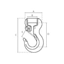 4 x WDL Rundslingskrog gul - 3.00T