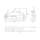WDL Wiretalje Alu 1.6T inkl. 20m wire