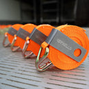 Dynello surringsbånd clip 25mm metal+opruller