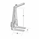 Pallegaffel LASTO standard - 2.50T foldbar