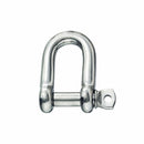 D-Sjækel rustfri m/øjebolt m/gevind - M5