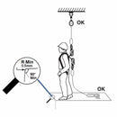 Blocfor Faldblok 1.8A ESD M10/47 m/1,8m bånd 150 kg