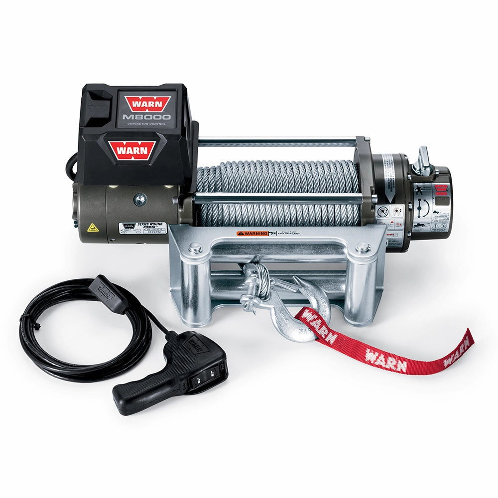 WARN Bjærgningsspil M8000 - 12V/3600kg