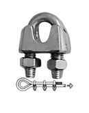 Bøjlewirelås DIN741 rustfri AISI304 - 3mm