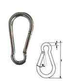 Brandmandshage rustfri - 140x12mm