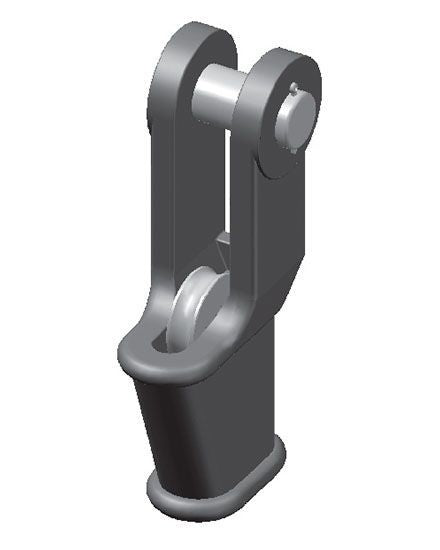 Kilewirelås OWS galv type 8  1 3/8" (34-36mm)