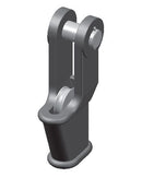 Kilewirelås OWS galv type 8  1 3/8" (34-36mm)