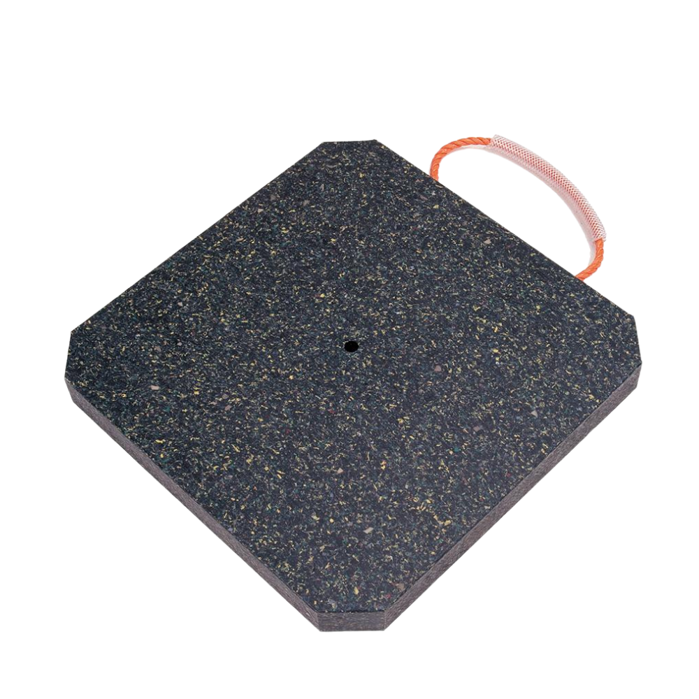 LX-Plast Støttebensplade - LxBxH 60x60x4cm