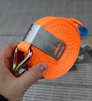 Dynello surringsbånd clip 35mm metal