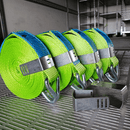 Dynello surringsbånd clip 50mm metal