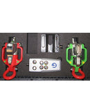 Ludwig Krog-system med 2 fjernbetjente løftekroge - WLL 2T