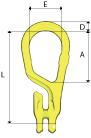 GrabiQ Topkrog MG Kl.10, Str.: 13 mm