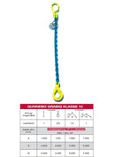 8mm, 1-streng kædesæt, MG1-BKG