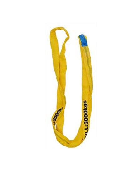 Rundsling, WLL 3 Ton, gul, Lgd. 0,5m